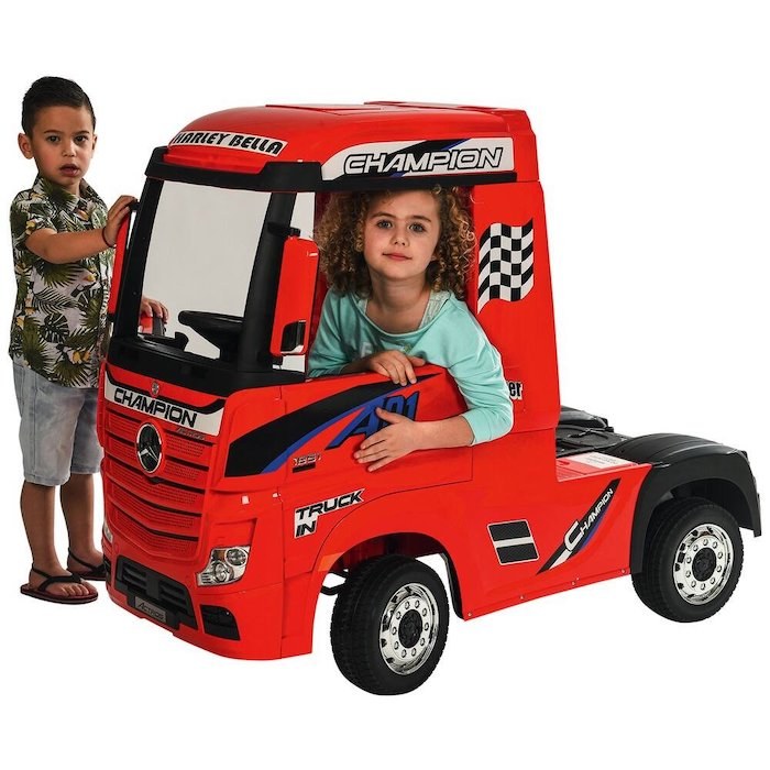 Remorque pour camion électrique enfant Mercedes Actros